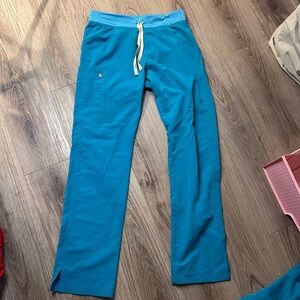 FIGS Small/Tall TEAL scrub bottoms